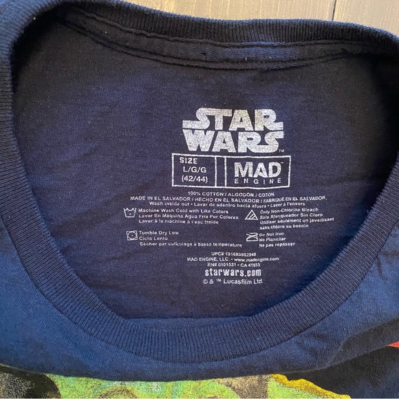 Star Wars mens t-shirt - Picture 3 of 4